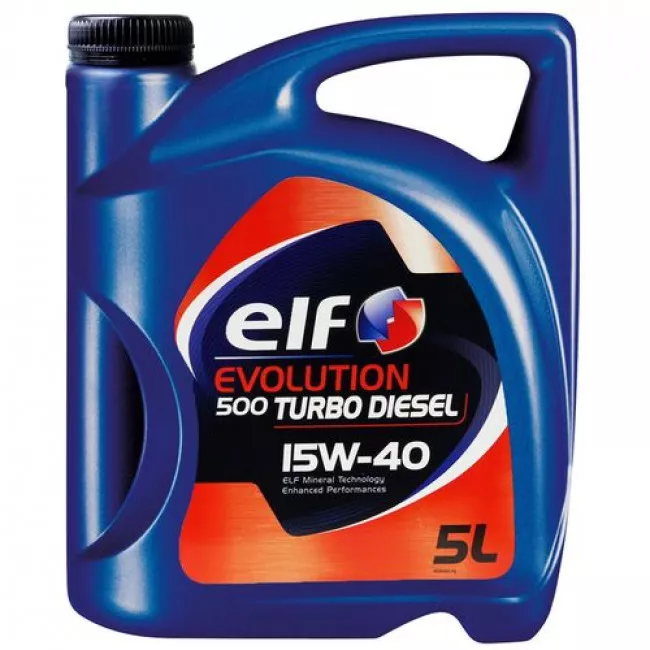 Моторна олива Elf Evolution 500 TURBO Diesel 15W-40 5L (194854)