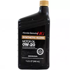Моторное масло HONDA Genuie SYNTHETIC BLEND 5W-20 1qt 946мл (08798-9032)