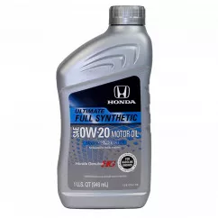 Моторна олія HONDA Ultimate Synthetic 0W-20 0.946л (087989137)