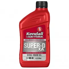 Моторное масло Kendall Super-D XA Liquid Titanium API CK-4 15W-40 0,946л (1077884)