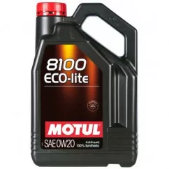 Моторне масло MOTUL 8100 Eco-lite NEW 0W-20 4л (108535)