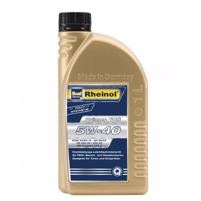 Моторное масло SwdRheinol Primus CVS 5W-40 1л (31168,17)