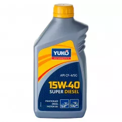 Моторна олива YUKO Super Diesel 15W-40 1л (4820070240115)