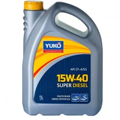 Моторное масло Yuko Super Diesel 15W-40 5л (4820070242164)