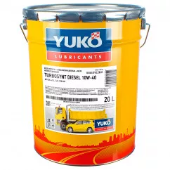 Моторное масло YUKO Turbosynt Diesel 10W-40 20л (4820070240566)