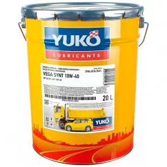Моторное масло YUKO Vega Synt 10W-40 20л (4820070241235)