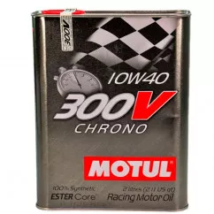 Моторное масло Motul 300V Chrono 10W-40 2л