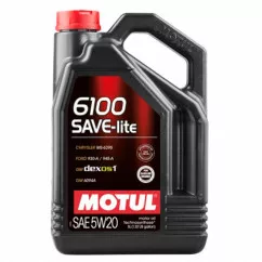 Моторное масло Motul 6100 Save-lite 5W-20 5л (841351)
