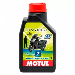 Масло моторное MOTUL Peugeot City Rider 4T SAE 5W-40 1л (102411)