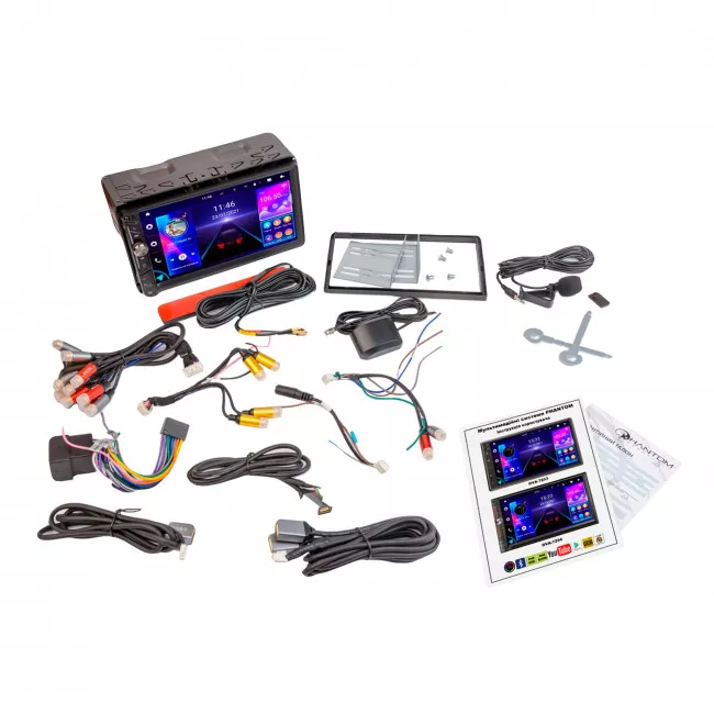 Мультимедійна система Phantom DVA-7254 Navitel (4282)