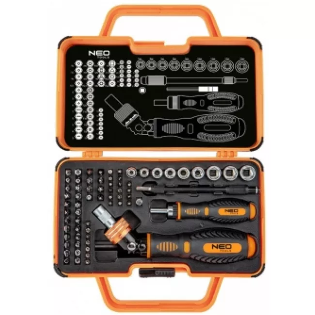 Набір біт з держателем NEO TOOLS 69 од. (06-116)