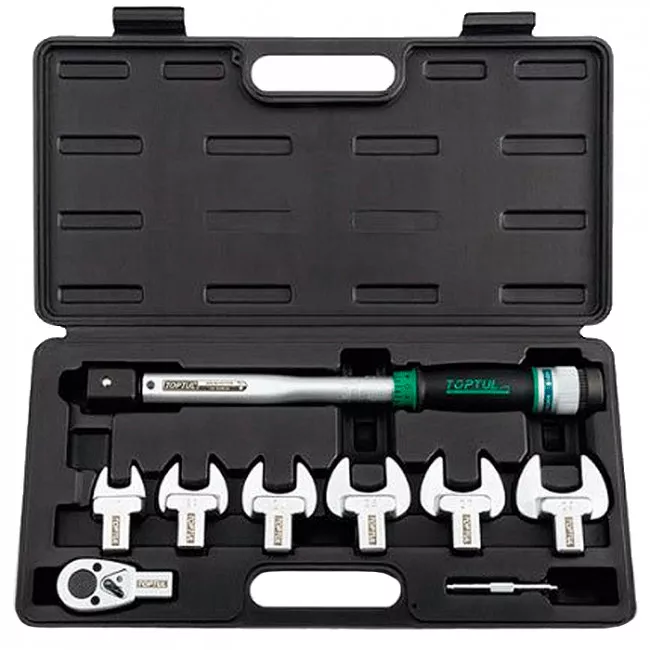 Набор динамометрический TOPTUL 1/2" 8ед. 10-80Nm (GAAI0801)