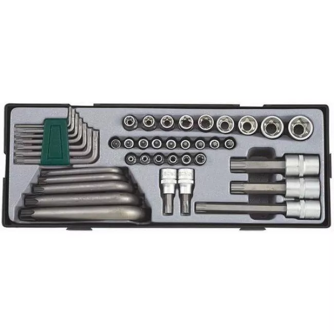 Набор головок FORCE 1/2" TORX (T4413)