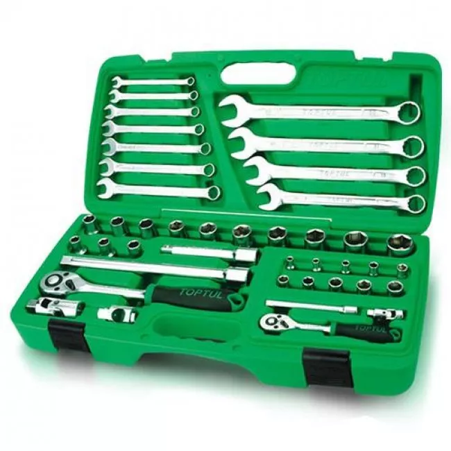 Набор инструмента комбинированный Toptul 1/2",1/4" (GAAI4201)