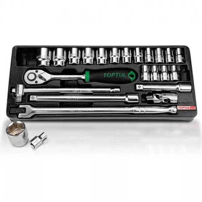 Набір інструменту Toptul 1/2" 24шт (GCAT2402) Набір інструменту Toptul 1/2" 24шт (GCAT2402)