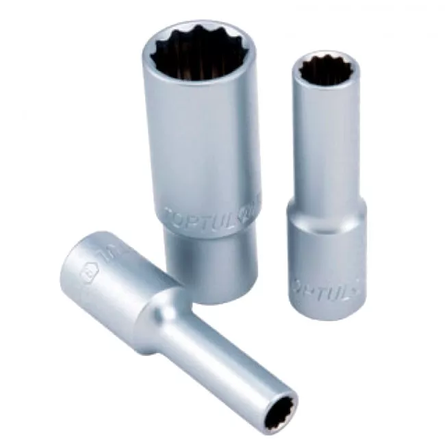 Набор инструмента TOPTUL 1/4" и 1/2" (12гр.) new box (GCAI094R1)