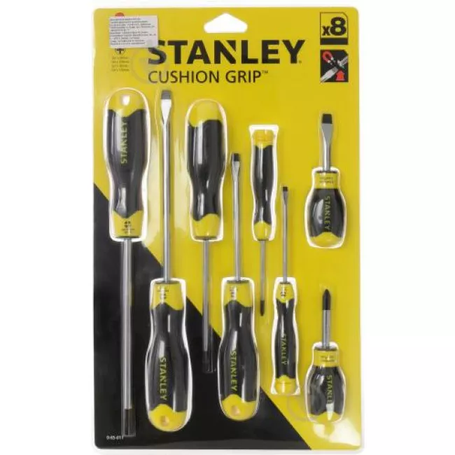 Набор отверток Stanley PH, SL 8шт (0-65-011)