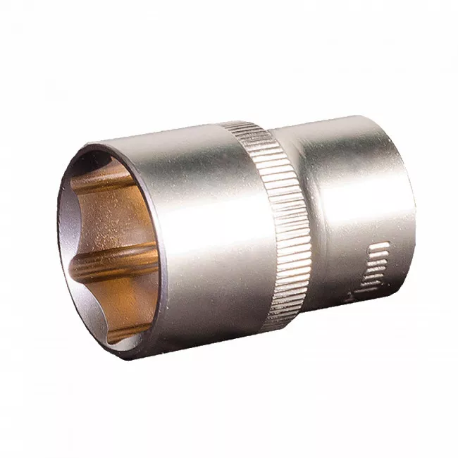 Насадка торцевая MASTER TOOL 6-гранная 1/2" 21мм CRV (78-0021)