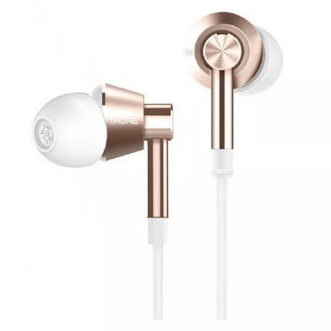 Навушники 1MORE 1M301 Piston Earphone In-Ear Mic White Gold (1M301-WHITEGOLD)