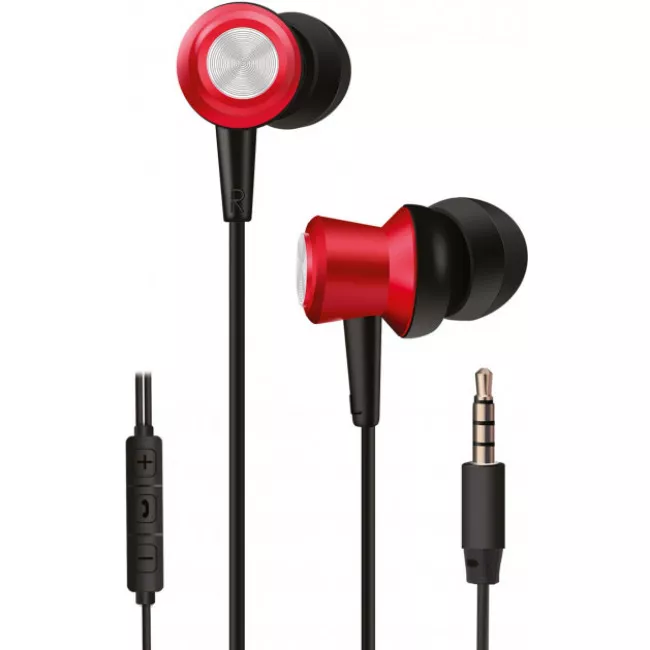 Наушники 2E A1 ErgonomicFit Red (2E-IEA1RD)