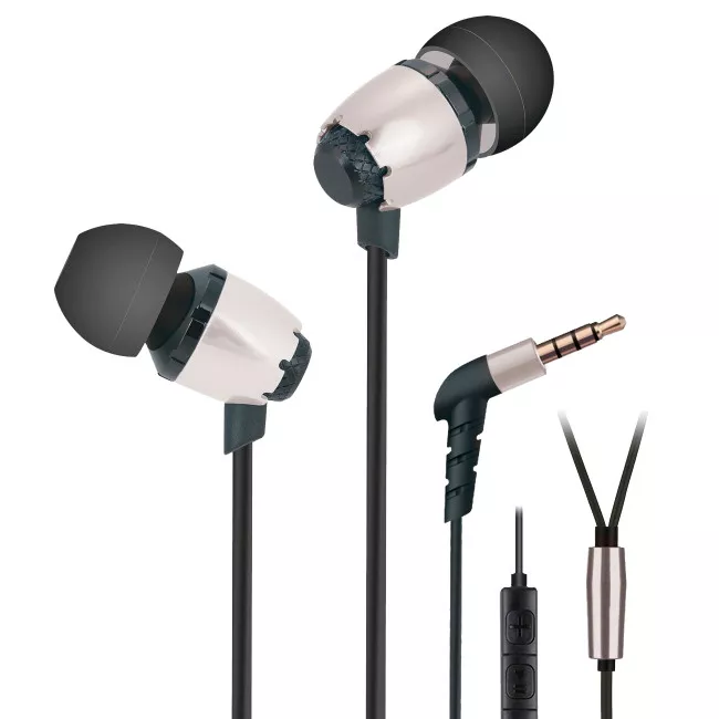Наушники 2E S6 Pinion Mic Сильвер (2E-IES6SL)