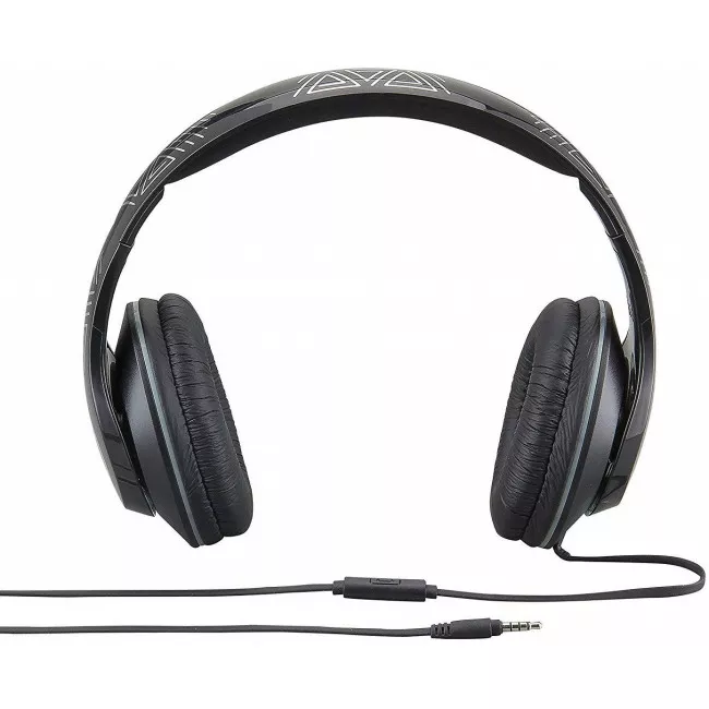 Наушники eKids/iHome, MARVEL, Black Panther, Mic (VI-M40BP.FXV8M)