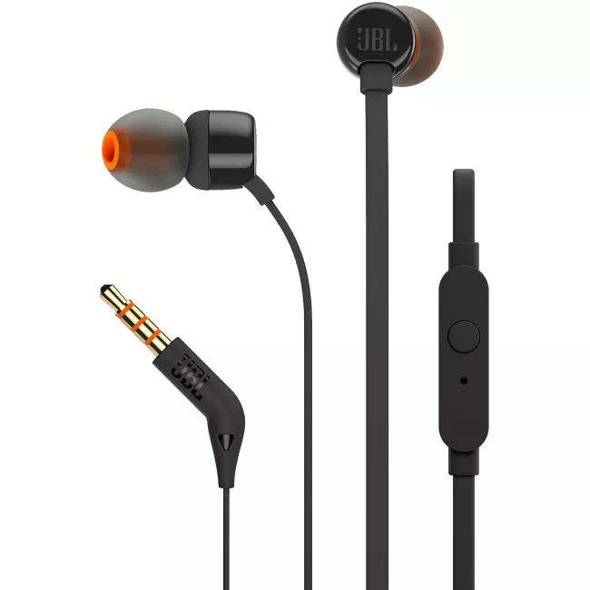 Наушники JBL T110 Black (JBLT110BLK)