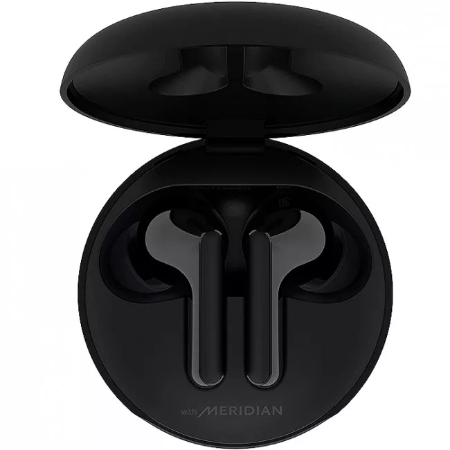 Наушники LG TONE Free FN6 True Wireless IPX4 UVnano Black (HBS-FN6.ABRUBK)