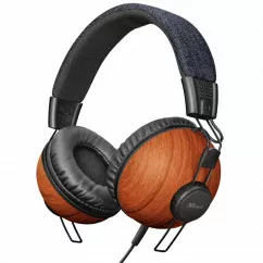 Наушники TRUST  Noma headphones - denim wood (22637)