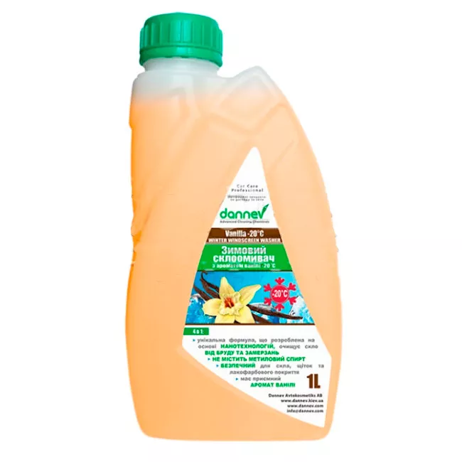 Незамерзающая жидкость в бачок стеклоомывателя DANNEV Vanilla - 20C 1л (110408)