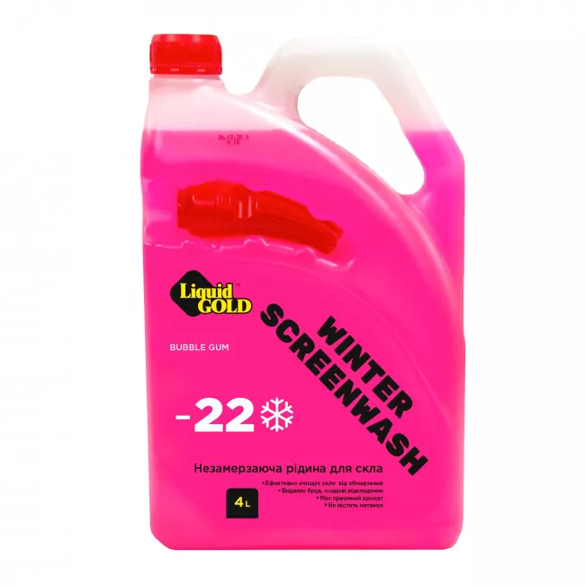 Омыватель стекла Liquid Gold -22°C 4л