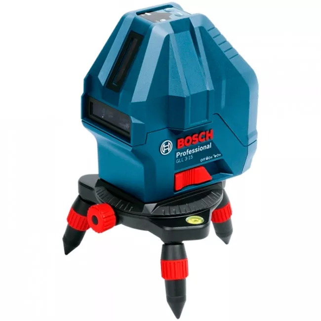 Нивелир лазерный Bosch Professional GLL 3-15 + мини штатив, IP 54 (0.601.063.M00)