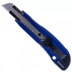 Нож универсальный СТАНДАРТ 18мм с металлической направляющей (CKK0118)