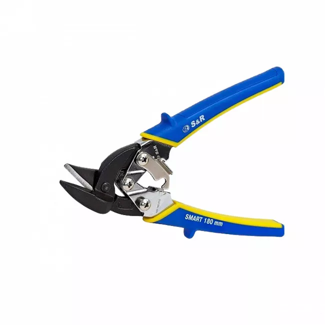 Ножницы по металлу S&R Smart 180 мм левый рез (185180010)