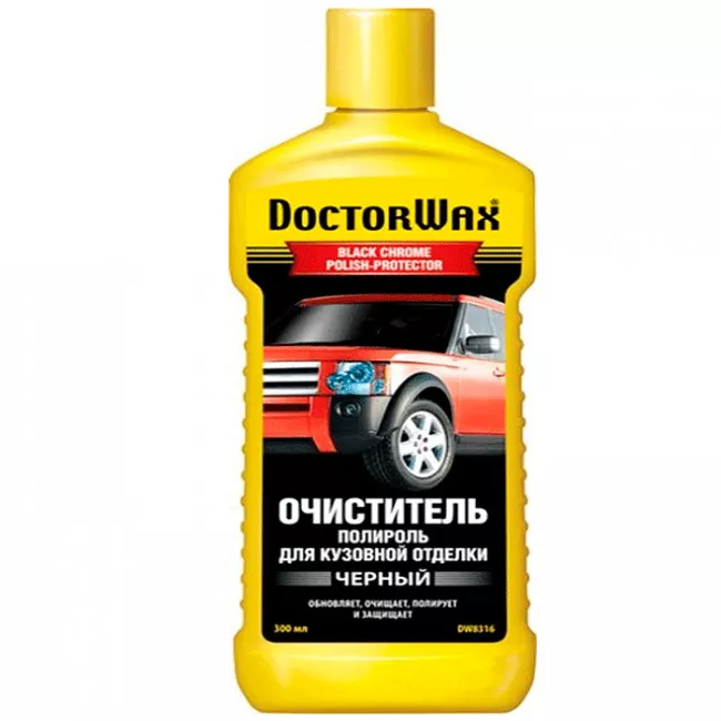 Очиститель-полироль DOCTORWAX для кузовной отделки черного цвета 300 мл (DW8316) Очиститель-полироль DOCTORWAX для кузовной отделки черного цвета 300 мл (DW8316)