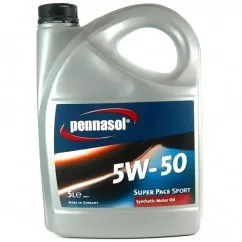 Олива моторна PENNASOL Super Pace Sport 5W-50 5 л