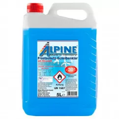 Омыватель стекла Alpine Frostschutz Scheibenklar -30°C 5л (1245-5) (51216)