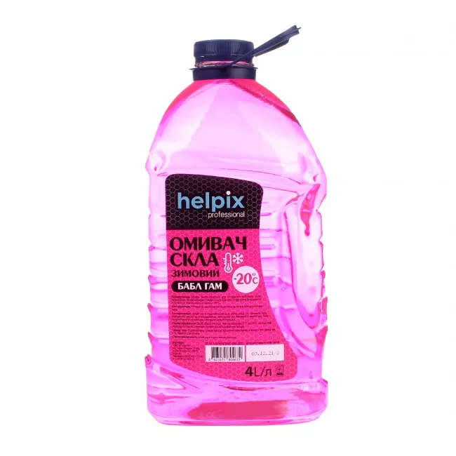 Омивач скла Helpix Bubble Gum -20°C 4л (4823075804672)