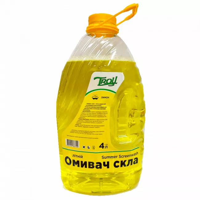 Омыватель стекла Troll 0°C 4л