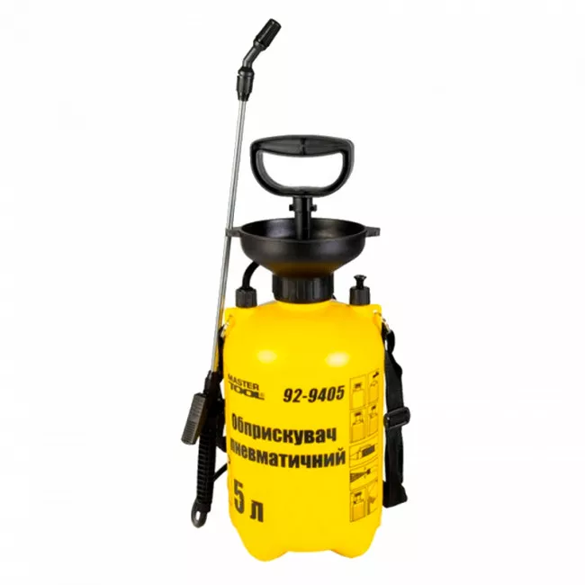 Обприскувач MASTER TOOL пневматичний 5 л, штанга 43 см (92-9405)
