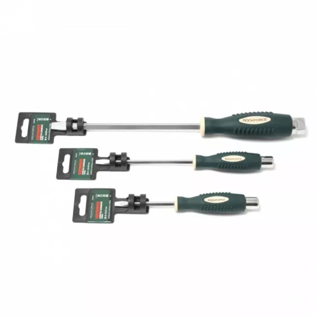 Отвертка Slotted магнитная силовая Profi S2 (150мм) SL6.5 Rock FORCE RF-70265150 (26229)