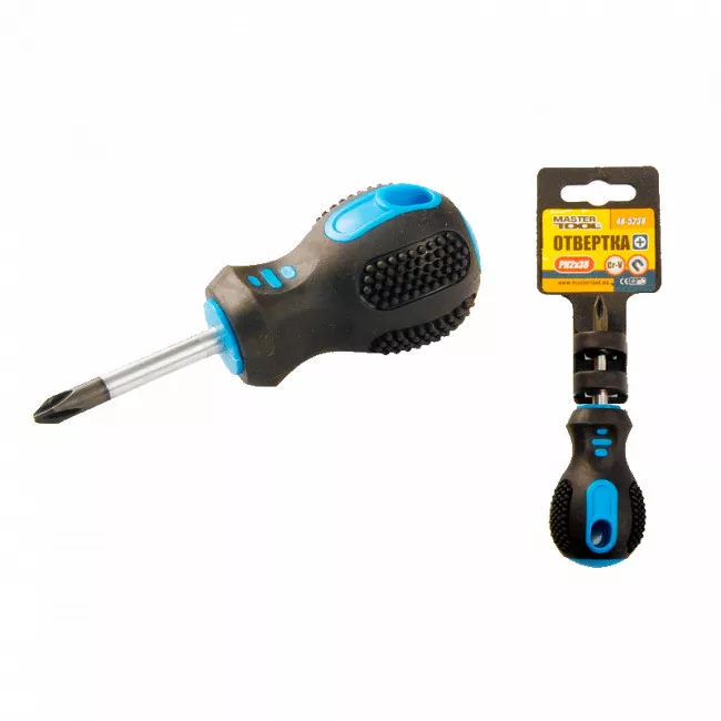 Отвёртка крестовая  РН2* 38 MASTER TOOL (48-5238)