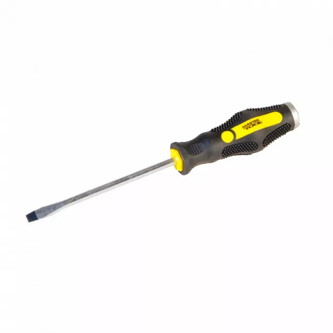 Викрутка плоска SL6*125 ударна MASTER TOOL (49-5612)