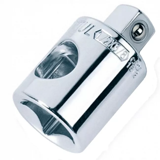 Переходник TOPTUL 3/8"х1/2" с отверстием (CAGA1216)