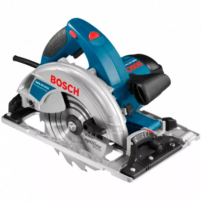 Пила дискова Bosch GKS 65 GCE, 1800Вт, 190мм (0.601.668.900) Пила дискова Bosch GKS 65 GCE, 1800Вт, 190мм (0.601.668.900)