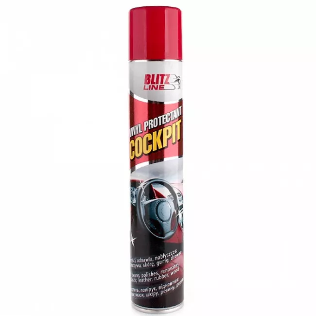 Поліроль універсальна Blitz Line 400 ml аерозоль полуниця (15 шт уп) (BioLine Poland) (28493)