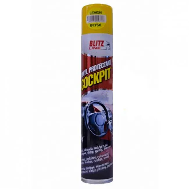 Полироль универсальная Blitz Line 400 ml аэрозоль лимон (15 шт уп) (BioLine Poland) (28495)