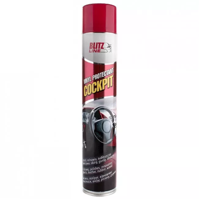 Полироль универсальная Blitz Line 750 ml аэрозоль клубника (15 шт уп) (BioLine Poland) (28491)