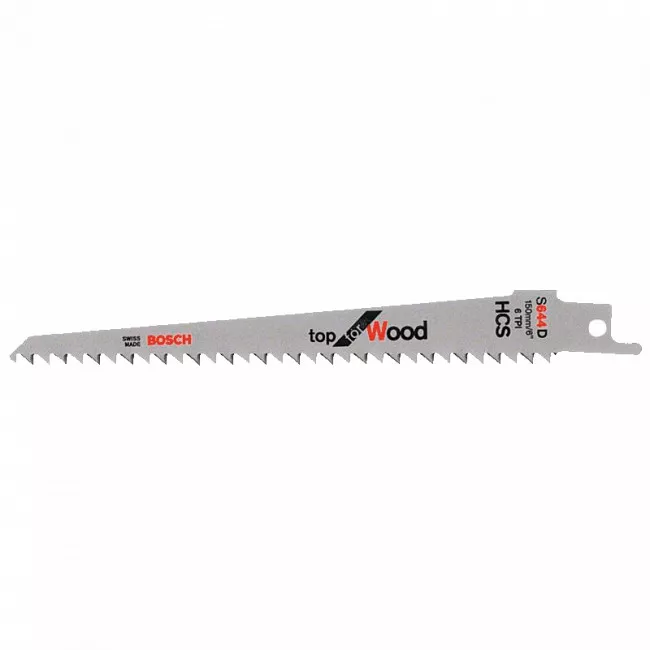 Полотно пильное сабельное Bosch S 644 D Top for Wood, 5шт (2.608.650.673)