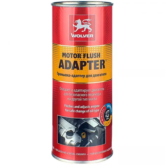 Промывка двигателя Wolver Motor Flush Adapter 350мл (4690/4260360940545) Промывка двигателя Wolver Motor Flush Adapter 350мл (4690/4260360940545)
